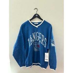 47 Brand New York Rangers Womens Vintage Fleece Crew - Size S - NWT